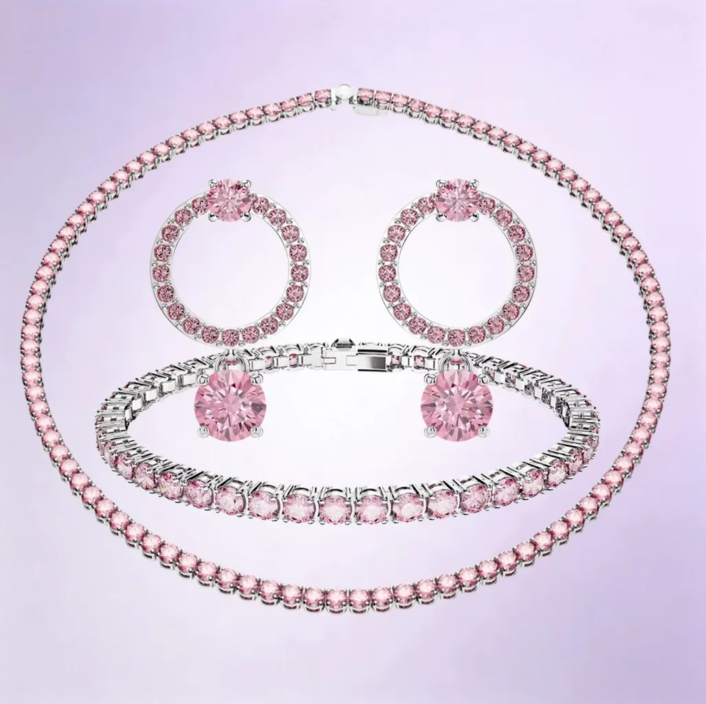 2026 New Arrival:Masterful Craftsmanship Faceted Set Ladies Banquet Glamour Statement Necklace Center