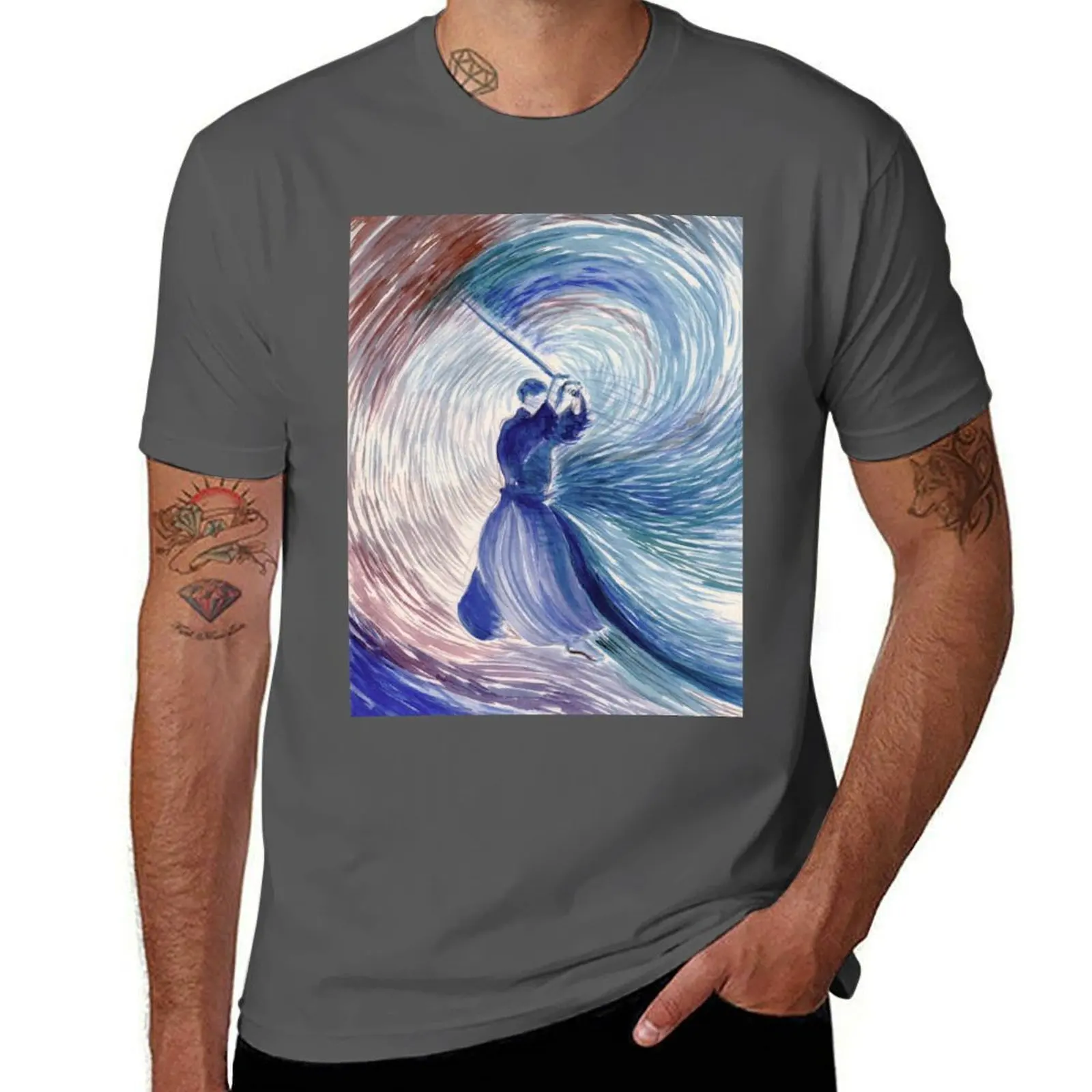 

Iaido 1 - 2011 T-Shirt cotton t shirt man t shirt men 100% cotton luxury brand T-Shirt