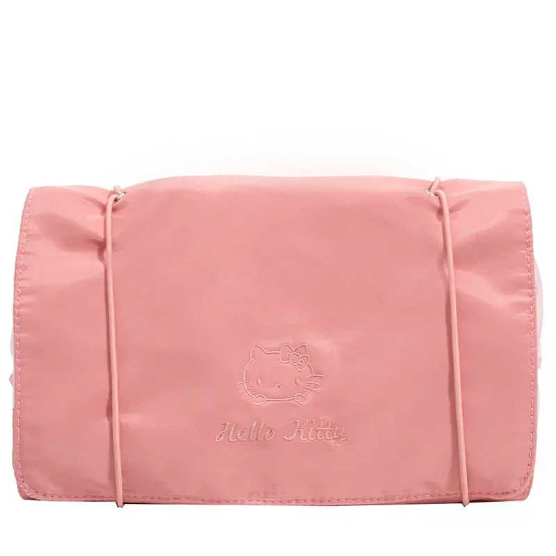 Hello Kitty makeup bag Make Up Large Capacity Storage Bags Portable Waterproof Removable Cosmetic Bag Girl Gifts