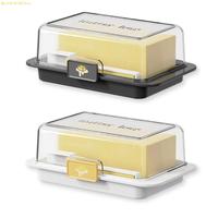 NEW Butter Dish with Lid Butter Dividing Storage Box Container Kitchen Storage Seal Butter Splitting Box Cheese Keeper Box