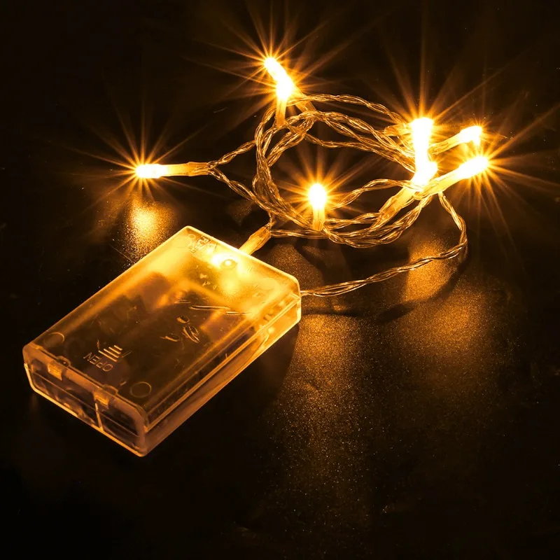 30/1M LED Fairy Light Garland Mother's Day Christmas Tree Fairy Light Chain Home Wedding Party Holiday Decoration Lamp Strings