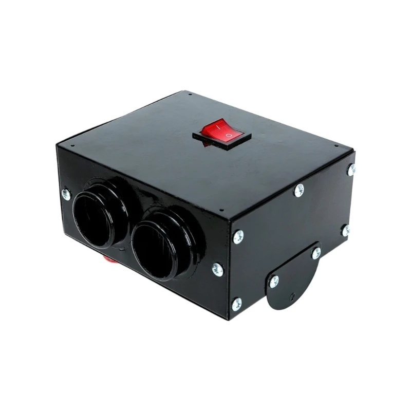 M68B 12V/24V Car Electric Heater Demister Defroster Heating Fan 800W Windshield Defogger Heating Dryer Interior Accessories