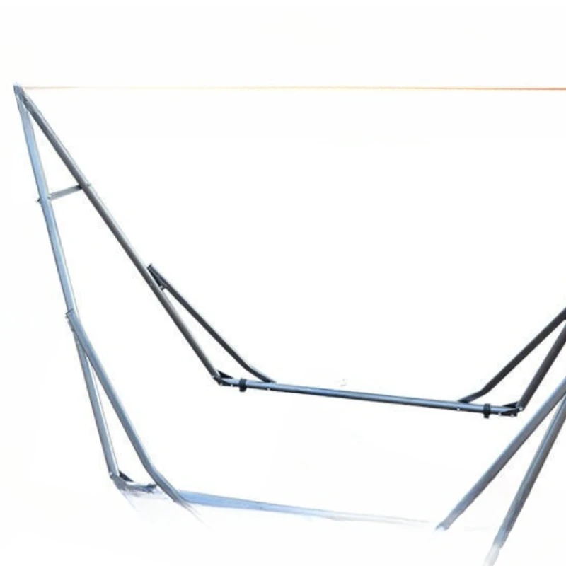 

Folding Hammock Bracket Portable Indoor and Outdoor Camping Leisure Camping Swing Hammock Bracket Thickened Steel Pipe