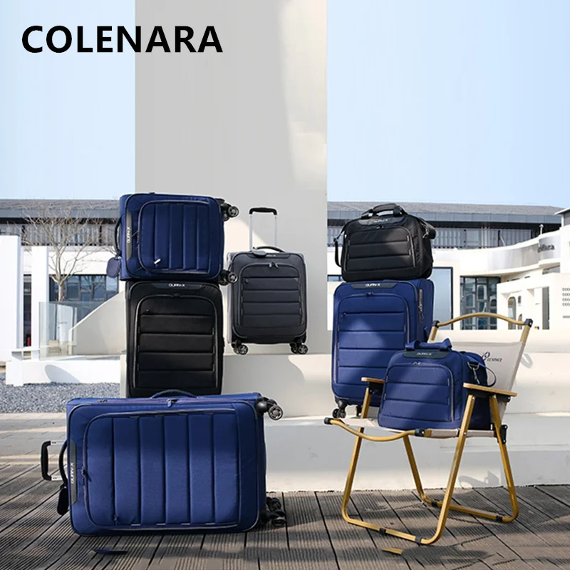 COLENARA Suitcase High Quality Oxford Cloth Boarding Box 20