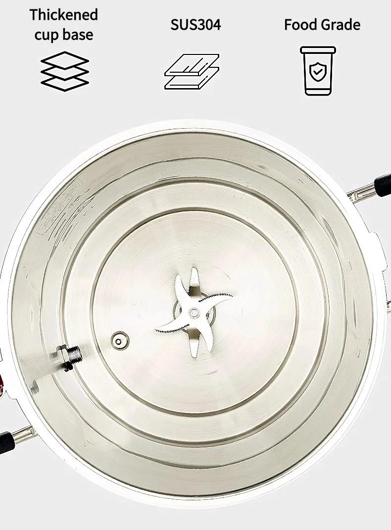 Máquina automática para fabricar leche de soja, licuadora de calefacción profesional de soja inteligente comercial de alta velocidad