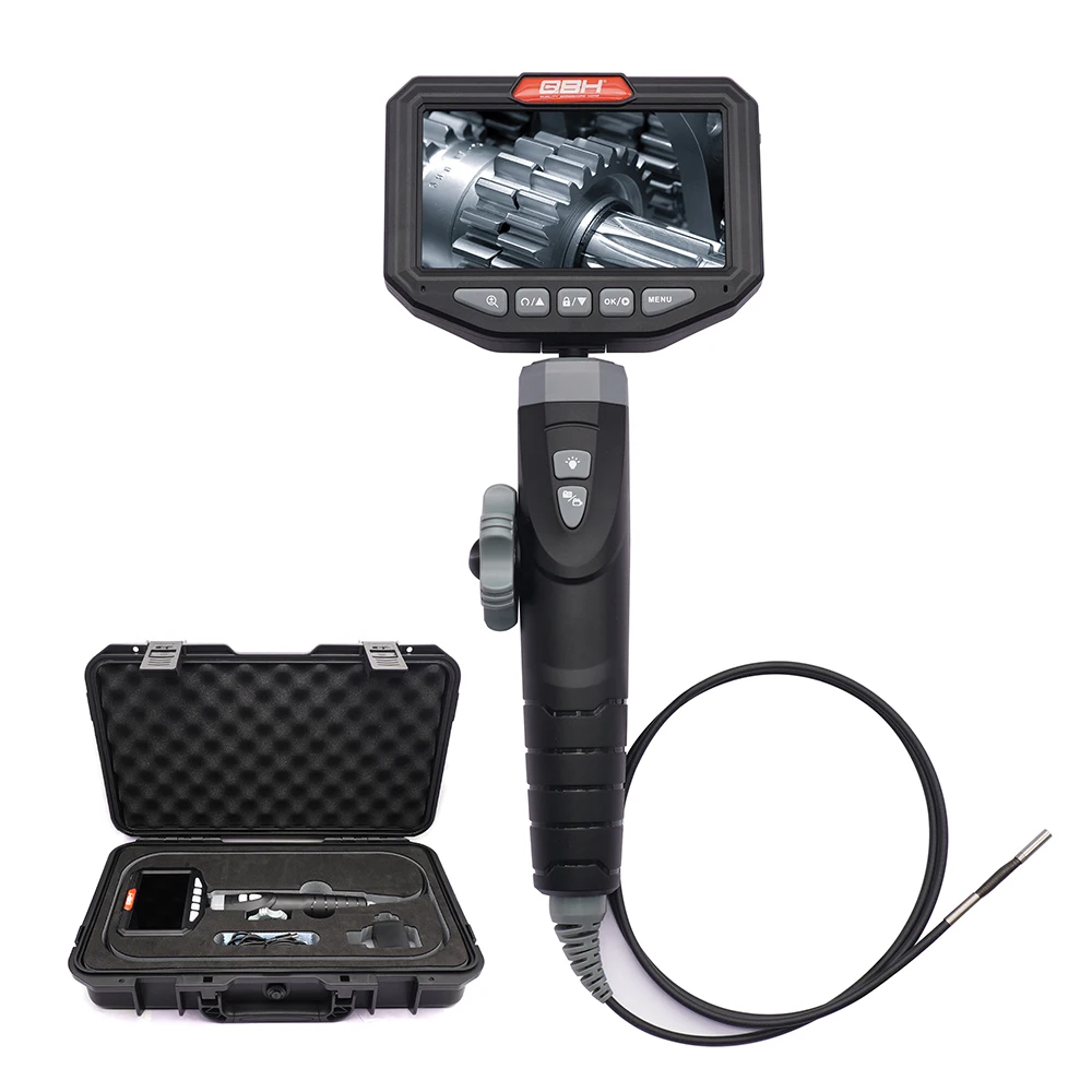 

HD 360 Articulation Industrial Videoscope 8.5mm with snapshot Zooming Function Engine Inspection Camera
