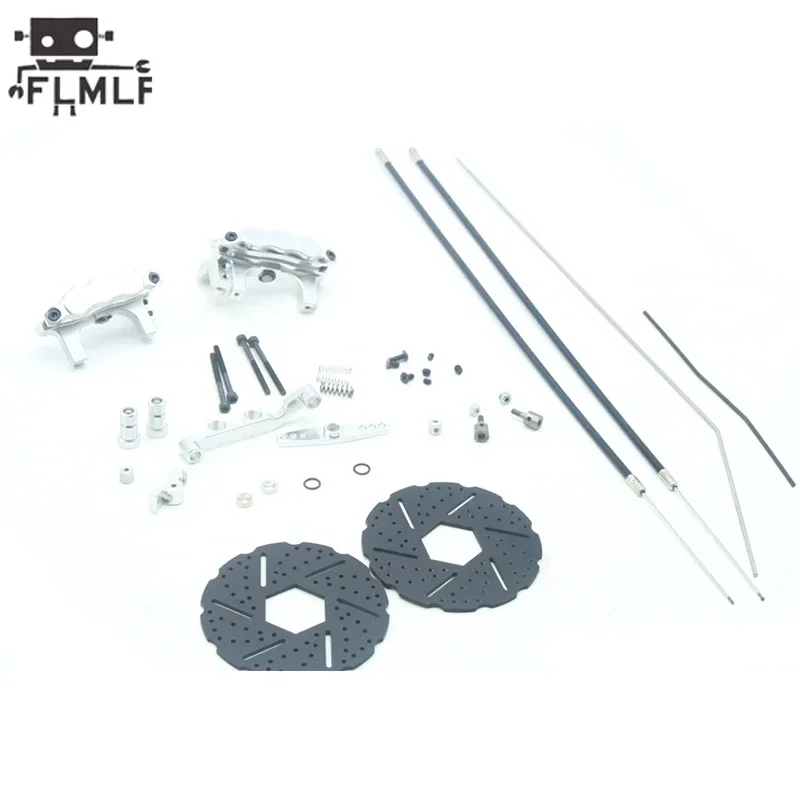 Rc Car Front Cable Brake System Wire Brake Kit for 1/5 HPI ROFUN ROVAN Kingmotor BAJA 5B 5T 5SC TRUCK PARTS