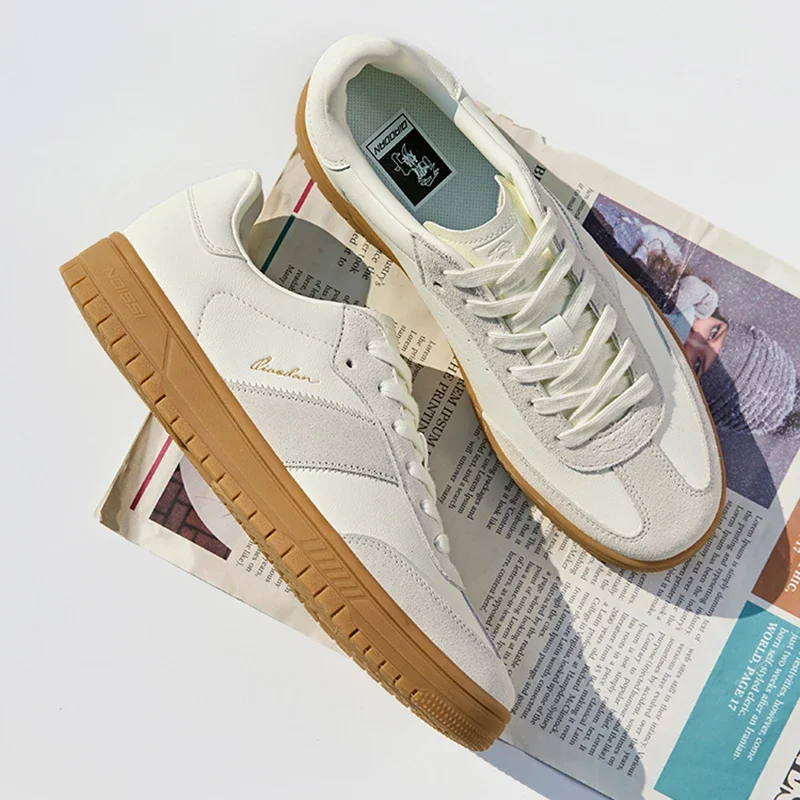 

QIAODAN Women Tennis Shoes 2025 Comfort Work Office Walking Shoes Breathable Leisure Student Board Sneaker QXL052251530R