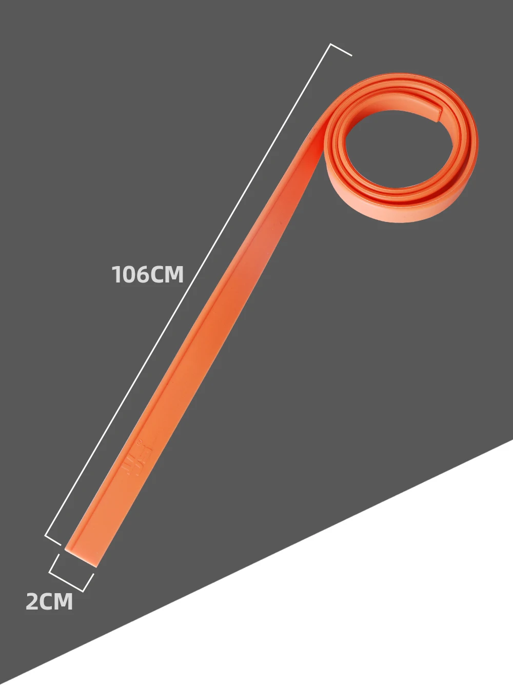 Glasschaber, Silikonstreifen, austauschbarer Schaber, Fensterreinigungsartefakt, Haushaltsfensterreinigung, 105 cm, verschleißfester Gummi – Detail 3