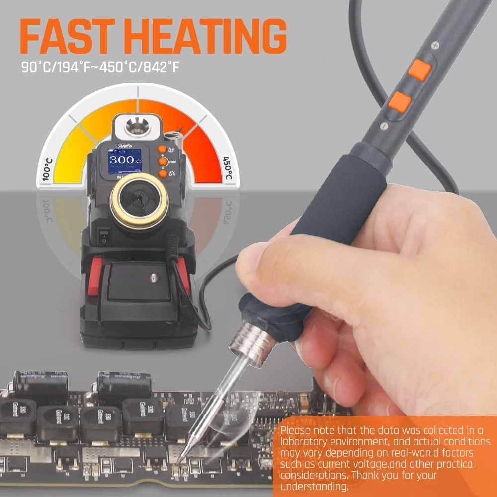 محطة لحام لاسلكية Silverflo 982-VI محطة لحام دقيقة C235 مكواة لحام لديوالت/ميلووكي/ماكيتا/البطارية