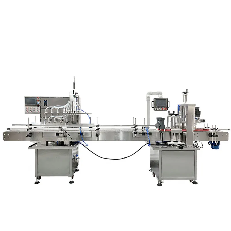 Вертикальная линия по производству завинчивающихся крышек типа гидрохлориновой кислоты для очистки туалета, растворителя в воде, жидкости, количественного заполнения