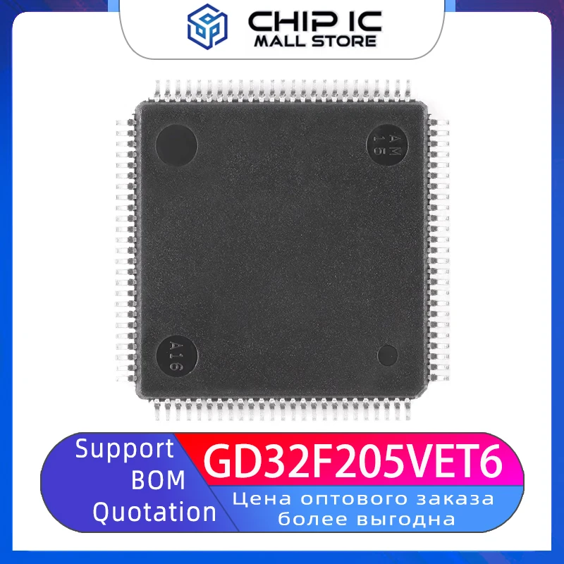 GD32F205VET6 LQFP-100 ARM Cortex-M3 32-bit Microcontroller -MCU Chip New Original Stock