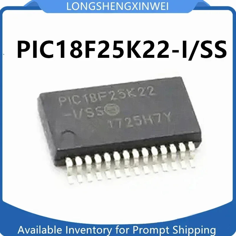 1PCS New PIC18F25K22-I/SS PIC18F25K22 Packaged SSOP-28 Flash Memory MCU Chip Spot