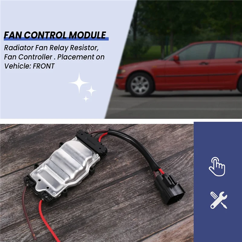 

A22F-модуль управления вентилятором радиатора автомобиля для BMW 3 серии E46 316Ci 3116Ti 318Ci 318I 318Ti 320Ci 320I 323Ci 328I 330I 7561757