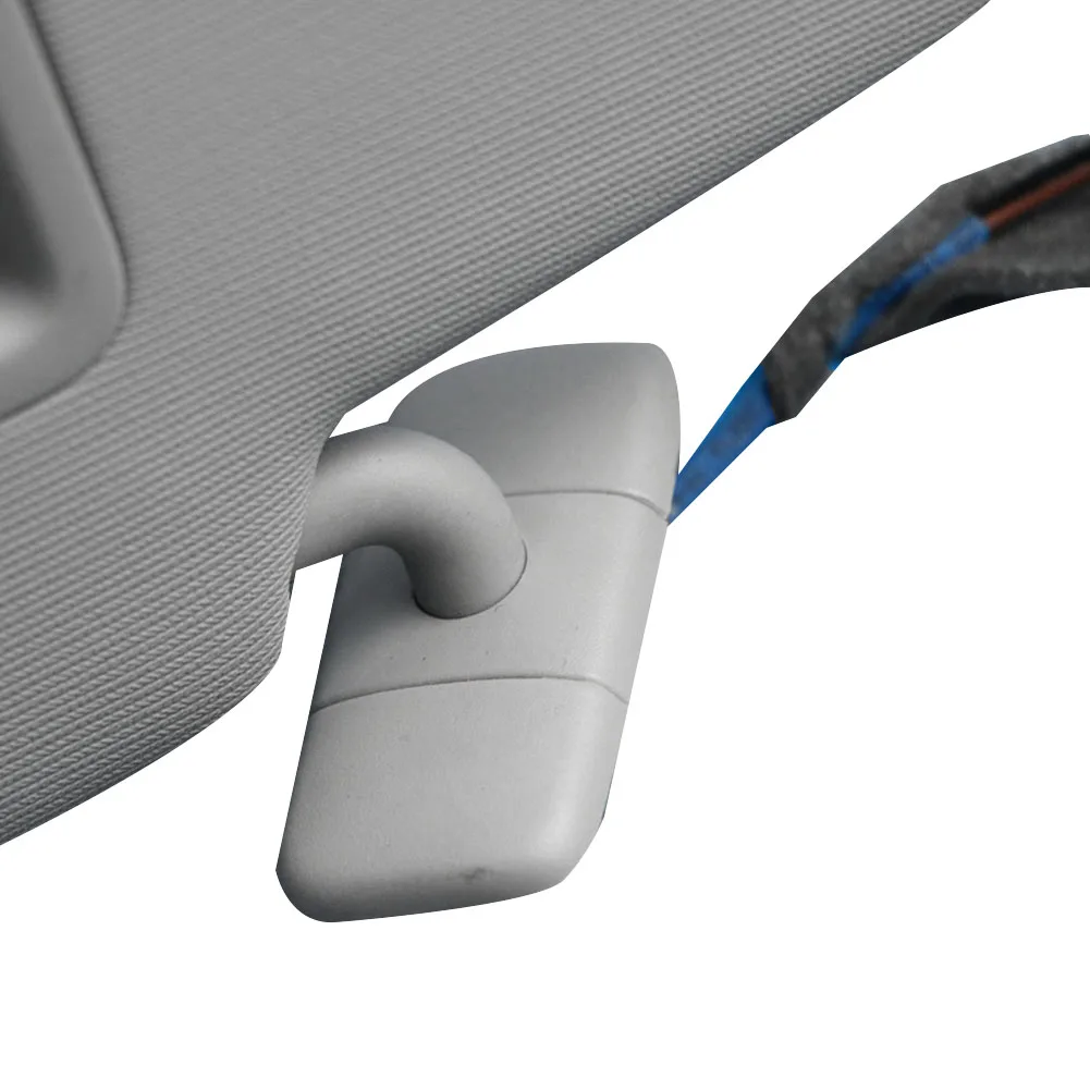 

Gray Interior Sun Visor Panel Makeup Mirror With Cable For Tiguan 2018+ Kodiaq 2017+ Touran 2016+
