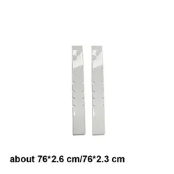 Protector canto raqueta Pickleball transparente antirayaduras y golpes