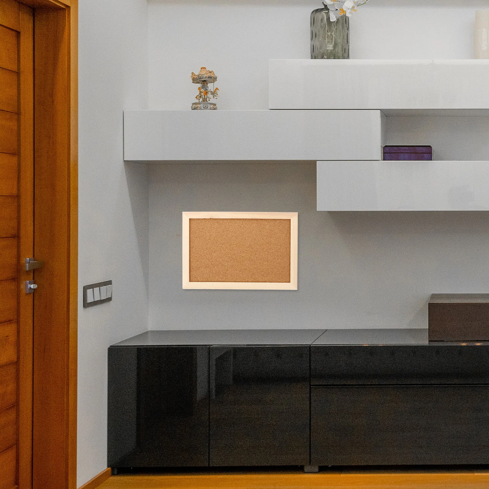 2 قطعة لوحة إعلانات الفلين العالمية لإشعار المستندات صور سهلة التعليق ديكور جدران المنزل والمكتب والمدرسة حل وظيفي #3