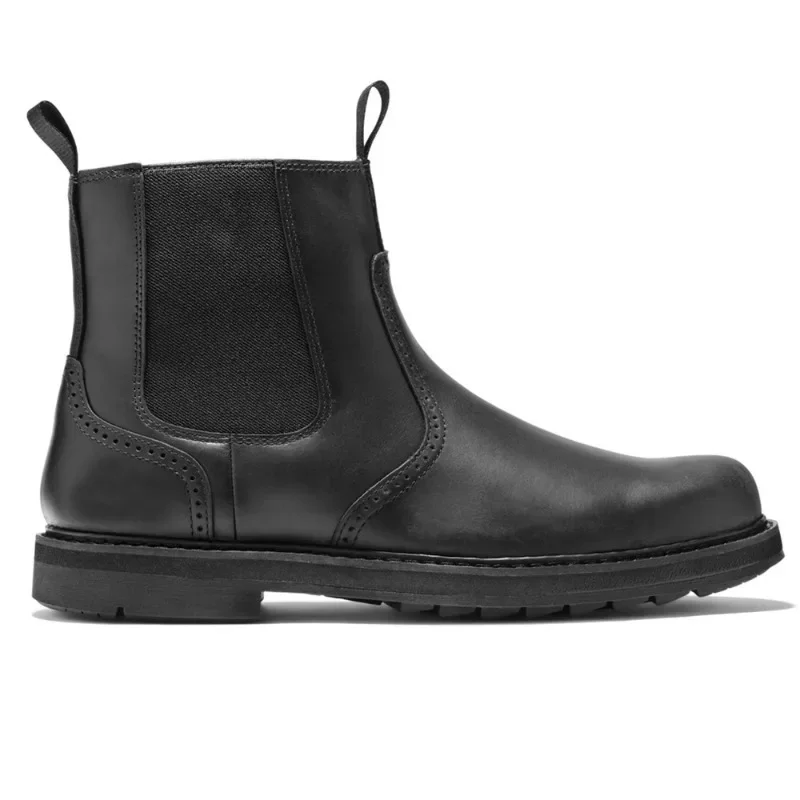 Large Size 39-48 Fashion Man Shoes Handmade Chelsea Retro Leather Boots for Men Comfortable Commute Motorcycle Boots Ankle Boots
