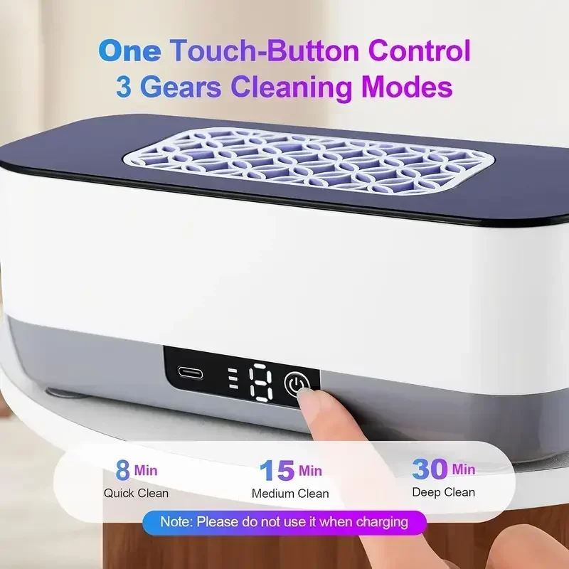 

Cosmetic brush cleaning machine, compact design, effectively clean brushes, jewelry and glasses, and quickly clean beauty tools.