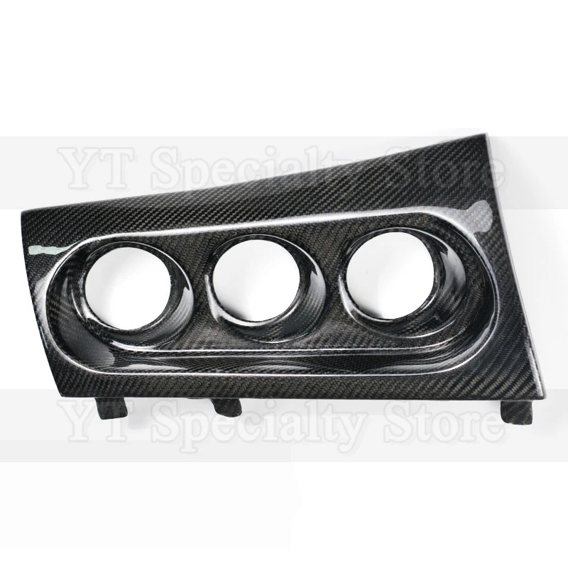 Kamshing Car Instrument Cover For Mitsubishi Lancer-ex EVO 10th Modified Triple Gauge Pod Holder Dash Mount Meter Cover
