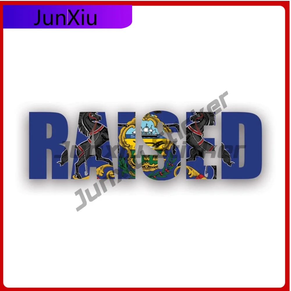 

Pennsylvania Raised State Sun Resistant Scratch Resistant Racing For Bumper Car Body Car Window Easy Apply Easy To Remove Decor