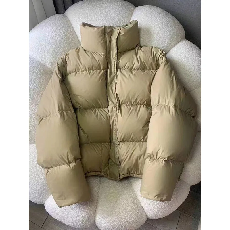 Down and Padded Jackets, New Women's Short Bread Jackets in 2025, Small and Small, Thickened in Winter, When Loose