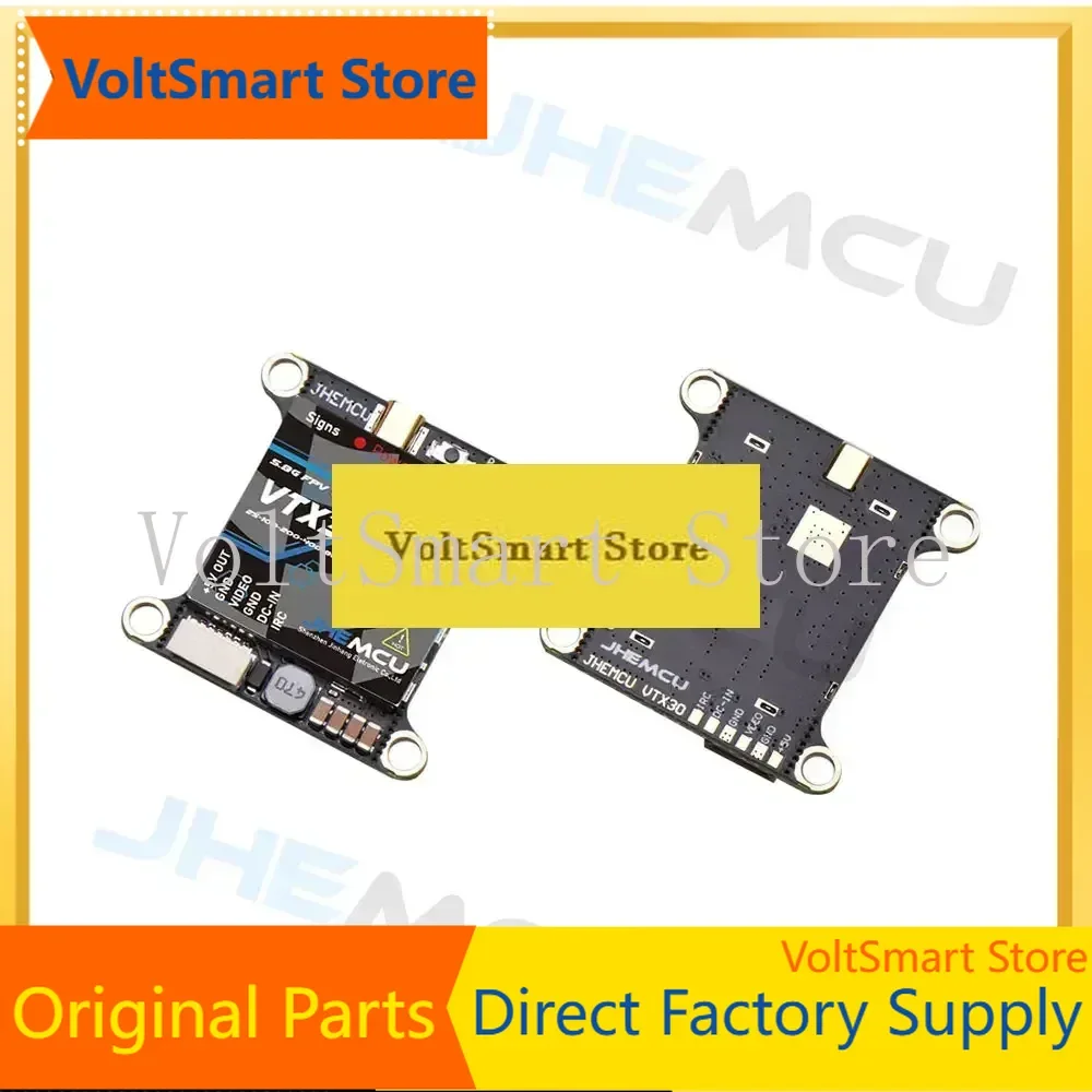 VoltSJHEMCU VTX30-800 5.8G 40CH PitMode 25mW 100mW 200mW 400mW 800mW Adjustable VTX 2-6S 30X30mm For RC FPV Racing Freestyle Dro