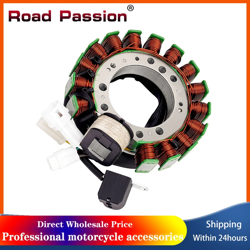 Road Passion Motorcycle Generator Stator Coil Kit For YAMAHA YFM350 YFM350X YFM350U YFM350FW YFM350ER YFM400 YFM400FW YFM 350