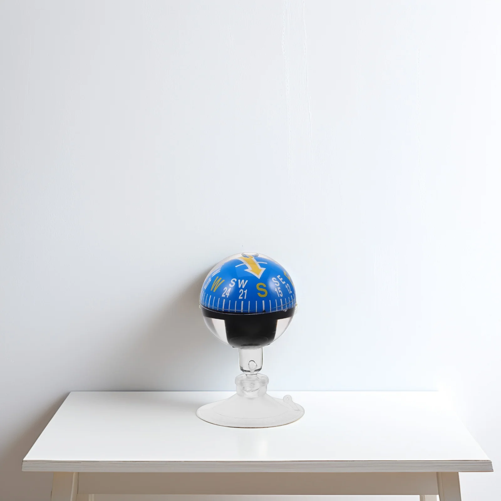 

Car Dashboard Compass Portable Plastic Suction Cup Outdoor Hiking Marine Navigation Accurate Directional Guide