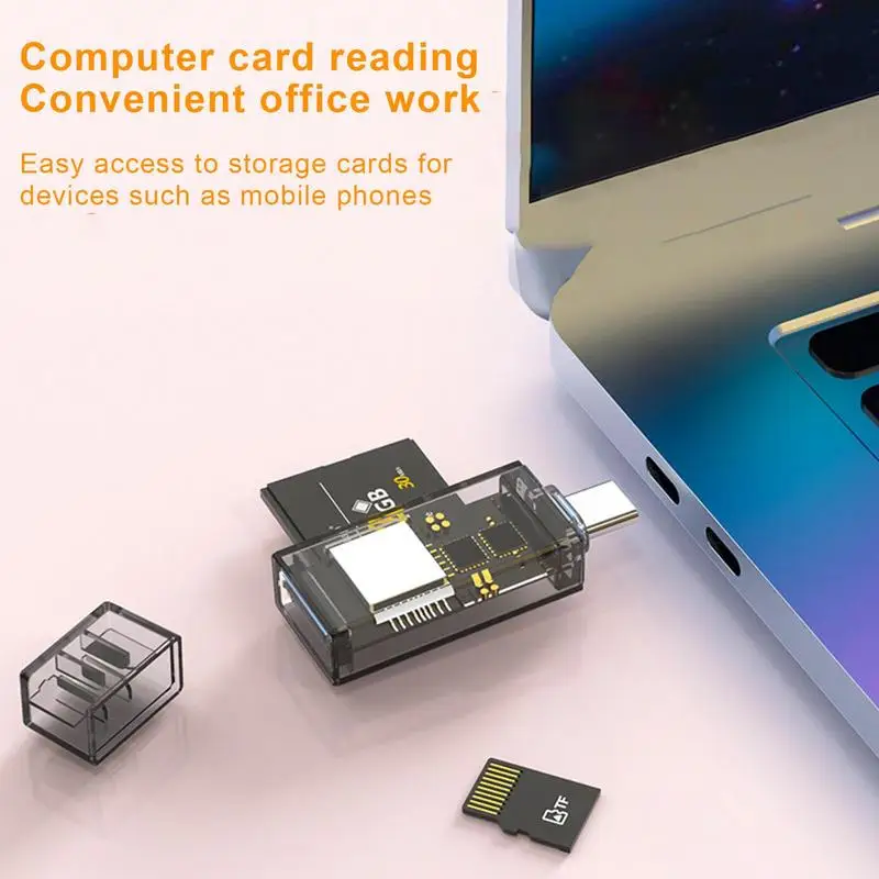 Computer cellulare Dual Use Typec multifunzionale All InOne OTG Card Reader Mini TF Camera SDCard 3.0 Memory Card