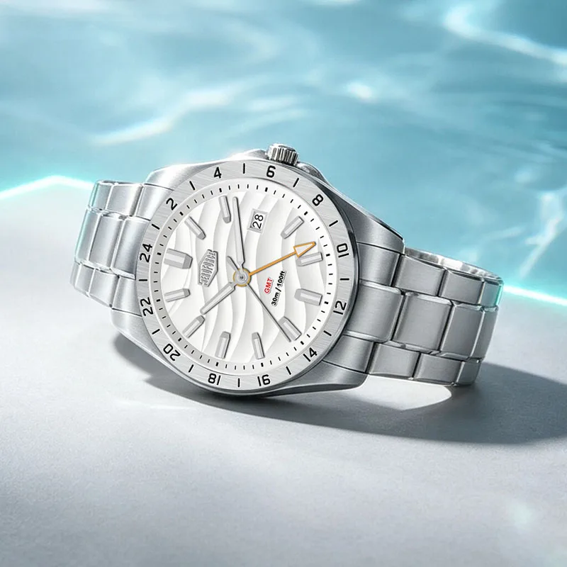 Men's GMT Waterproof Luminous Date Watch