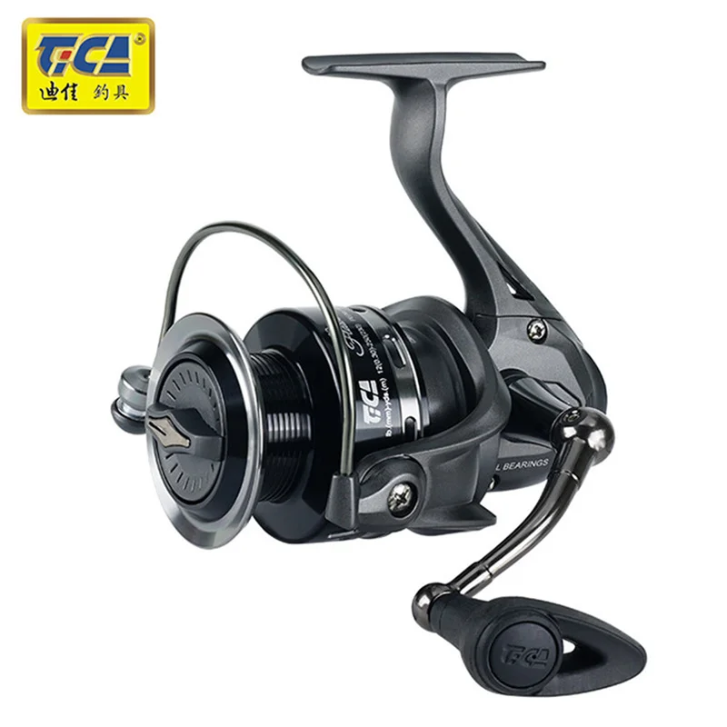 

TICA FC Long Casting Road Runner Fishing Spinning Reel Lightweight Carbon Fiber Fishing Reel Road Runner Fishing Reels 800-6000