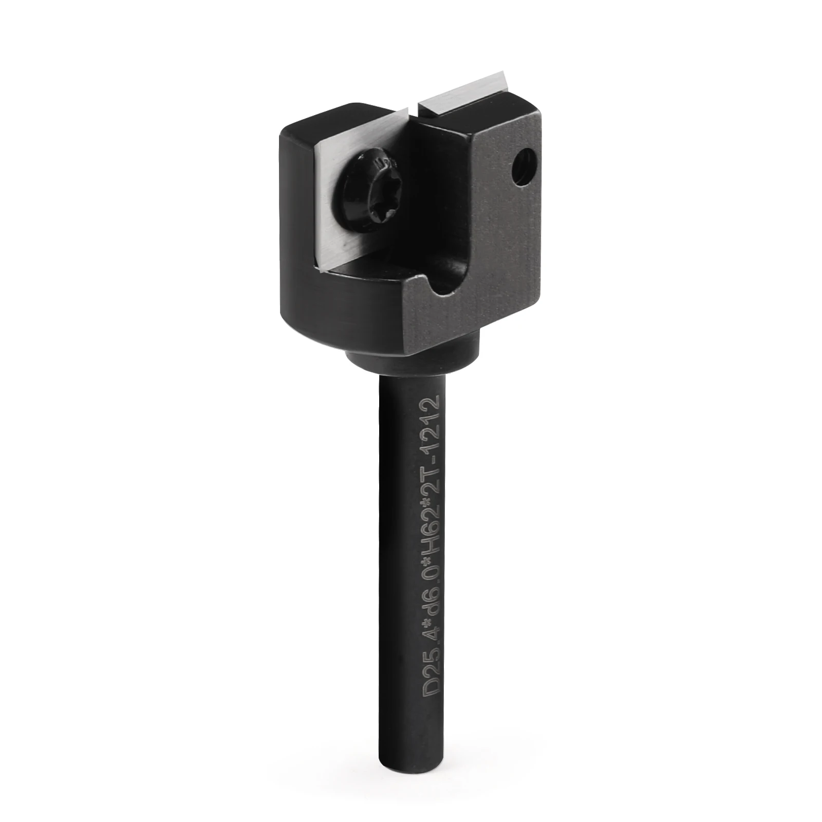 6mm 1/4 "8mm 12mm 12.7mm stile inserto in metallo duro Mini bavero pialla per superfici pialla per spianare Flycutter livellatrice per lastre fresa per balze