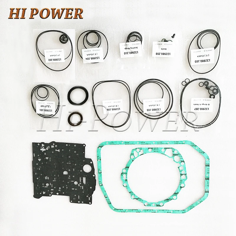 5HP24 5HP-24 Auto Transmission Clutch Rebuild Repair Kit Gasket Oil Seal for BMW 5/7 SERIES X5 Gearbox Overhaul kit Seal Kit