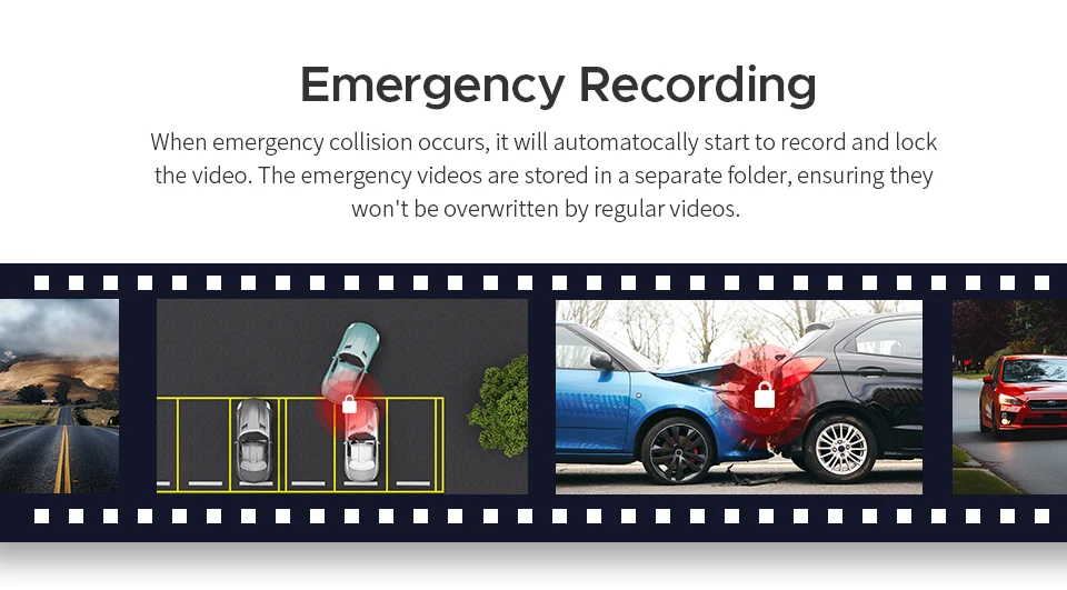 KAWA Dashcam D6 3K Upgrade Nachtsicht 24/7 Parküberwachung Superkondensator Notfallaufzeichnung Auto-DVR Sprachsteuerung – Detail 15