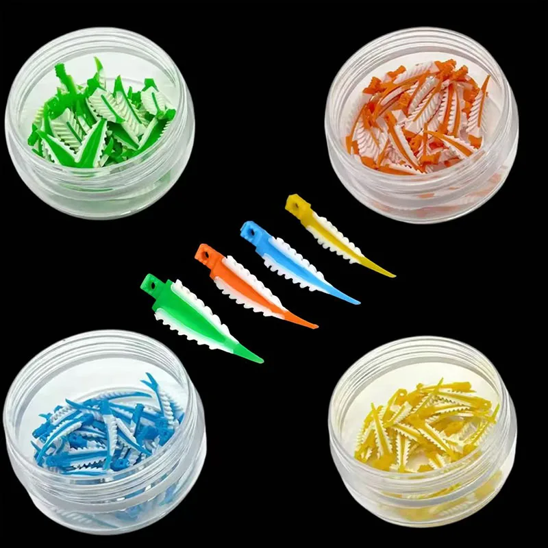 Dental Interdentalkeile Versiegelung Verbundkeile Silikon Geeignet Adaptive ES/S/M/L Zahnarztmaterialien für die Zahnrestaurierung – Detail 7