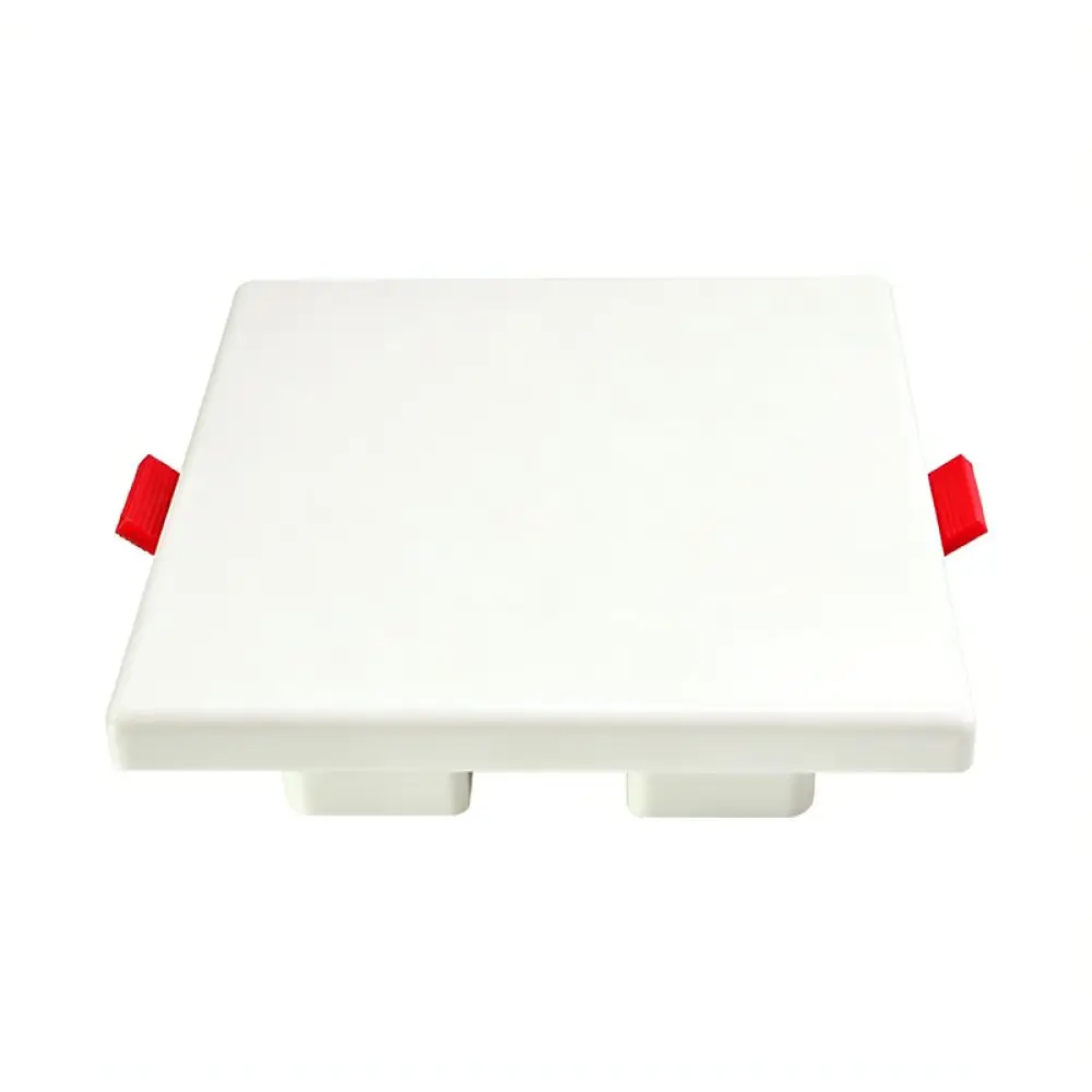 Decorative Blanking Panel For 86 Junction Box Spring Buckle Wall Outlet Cover Seamless Plastic Faceplate Trim Accessory