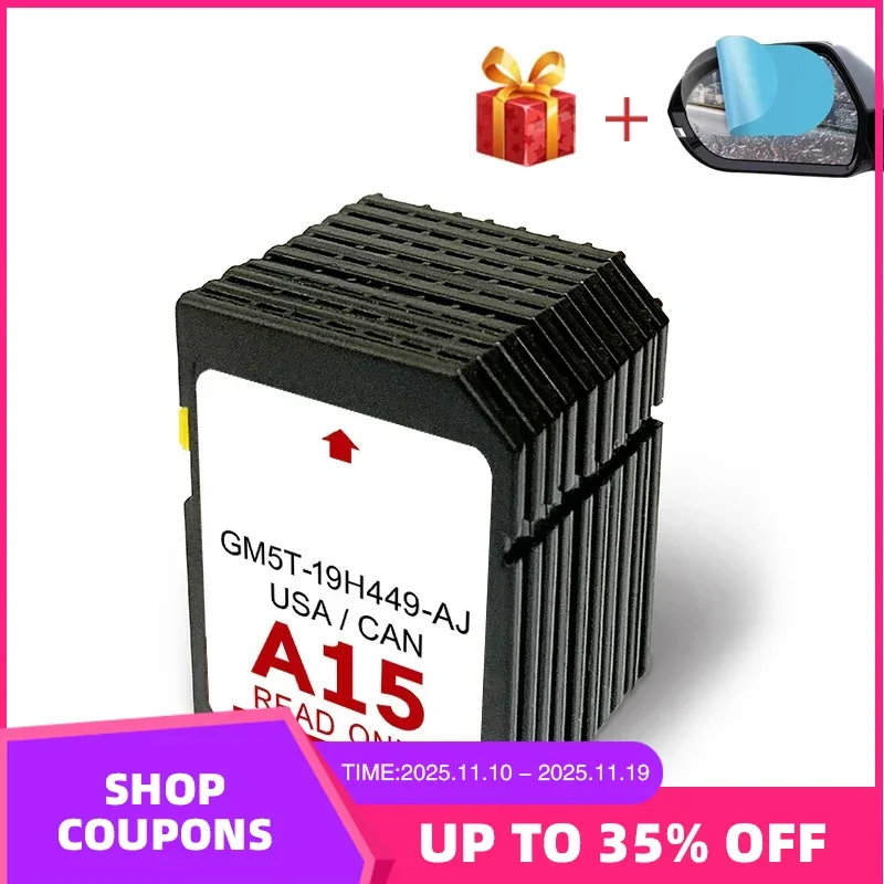 

Navigation SD Card Sync Compatible with for Ford Lincoln A15-Roads Cover USA Canada Mexico