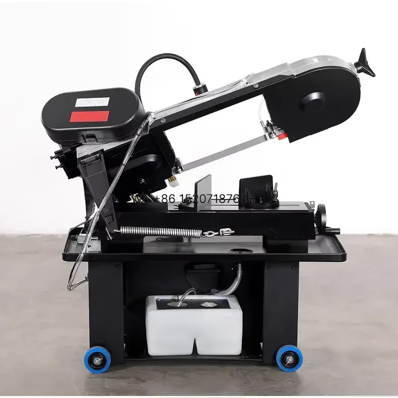 Wmwmnu for BR-200 Horizontal Band Saw Automatic Bevel Cutting 178mm Steel Pipe Angle Iron Max Cutting Capacity