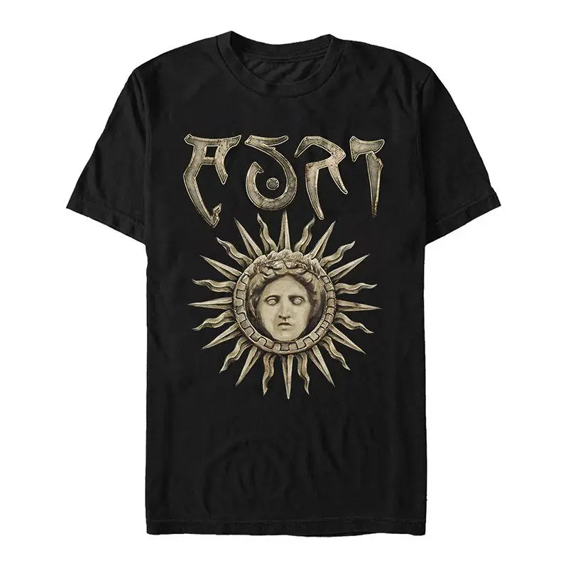 

Auri Band Music Rock Punk Dark Wind Metal American Retro Sun Print Short Sleeve Men's Summer Casual Sports T-Shirt