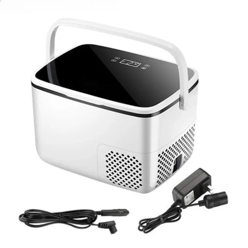 12v-24v/220v Fresh and Frozen Zoning Camping Refrigerator Freezer Car Refrigerator 18liters Mini Juice Refrigerator