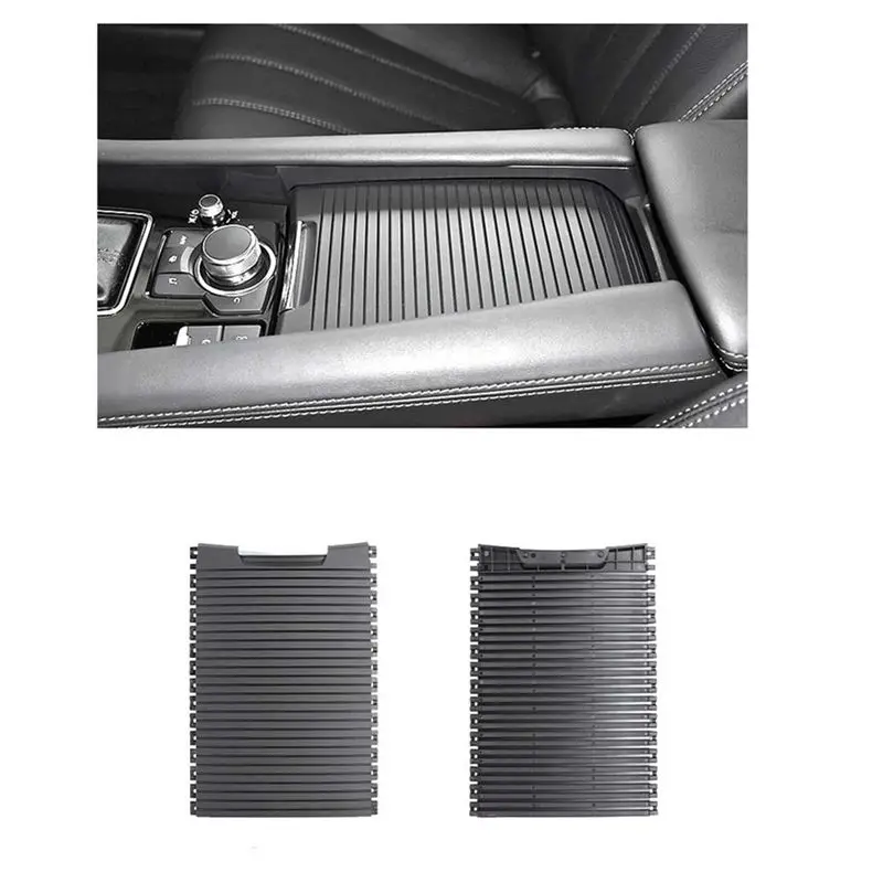 DHBH Car Center Console Armrest Box Roller Blinds Front Cup Holder Roller Curtain For Mazda CX4 2016-2021 ATENZA - view 6