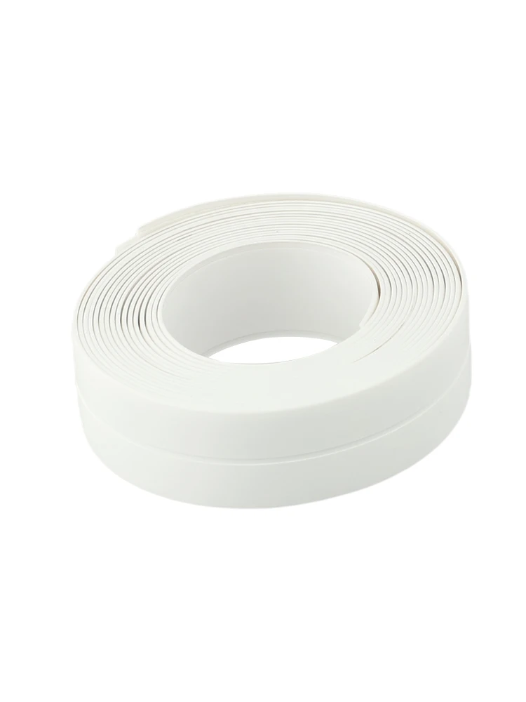 Corner Sticker Waterproof Tape Kitchen Self-adhesive PVC Sealing 3.2 X 2.2cm Good Adhesion Long-term Tightness