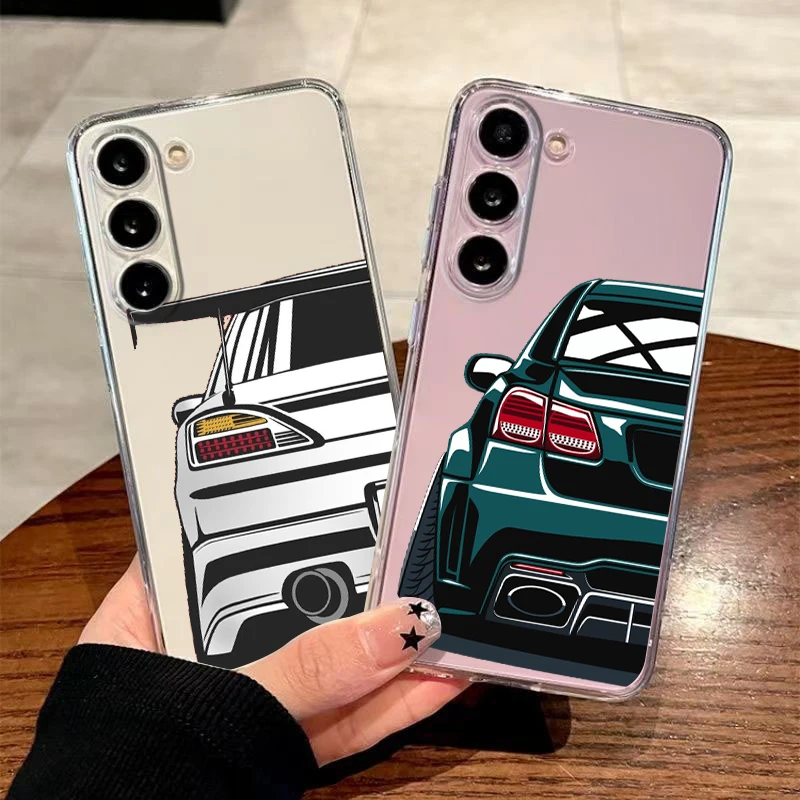 Japan JDM Sports Car Art Phone Case For Samsung A56 A36 A26 A54 A52 A50 A70 A12 A14 A16 A22 A24 A42 A34 A32 5G A04s A06 Cover