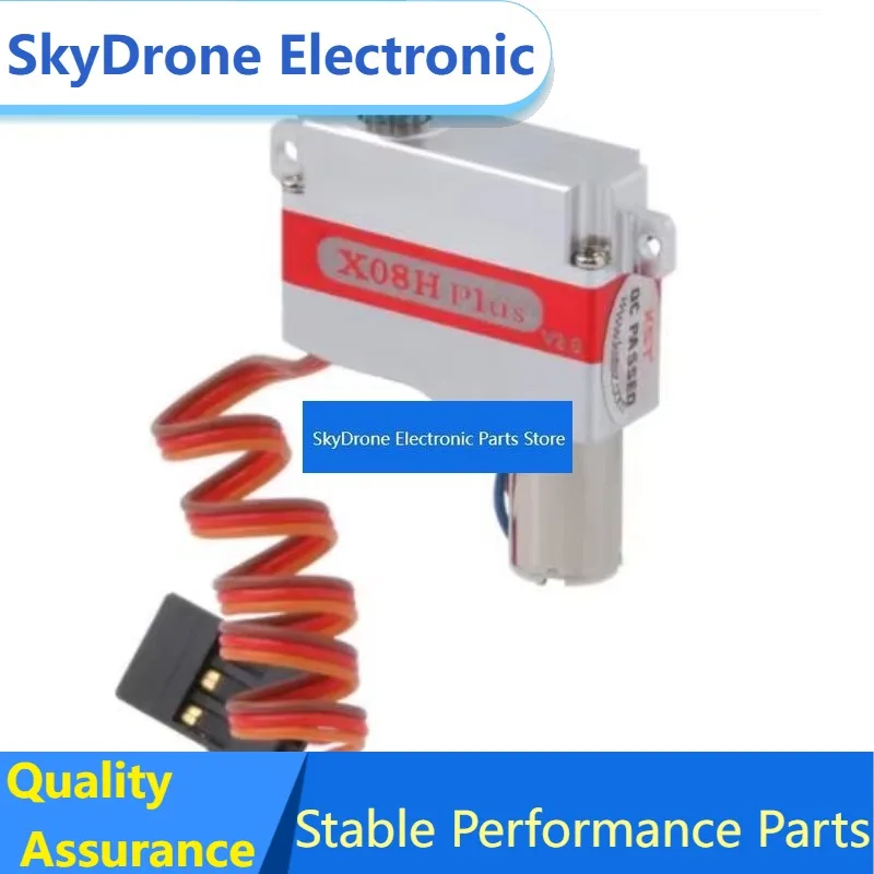 SkyDElOriginal KST X08 X08H Plus V6 Horizontal Lug Micro Servo 5.3Kgf.cm 0.09sec 9.5g 8mm For RC Gliders F5J, F5D, F3J