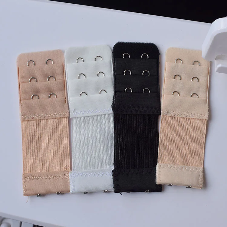 Удлинитель бюстгальтера с двумя пуговицами, три ряда