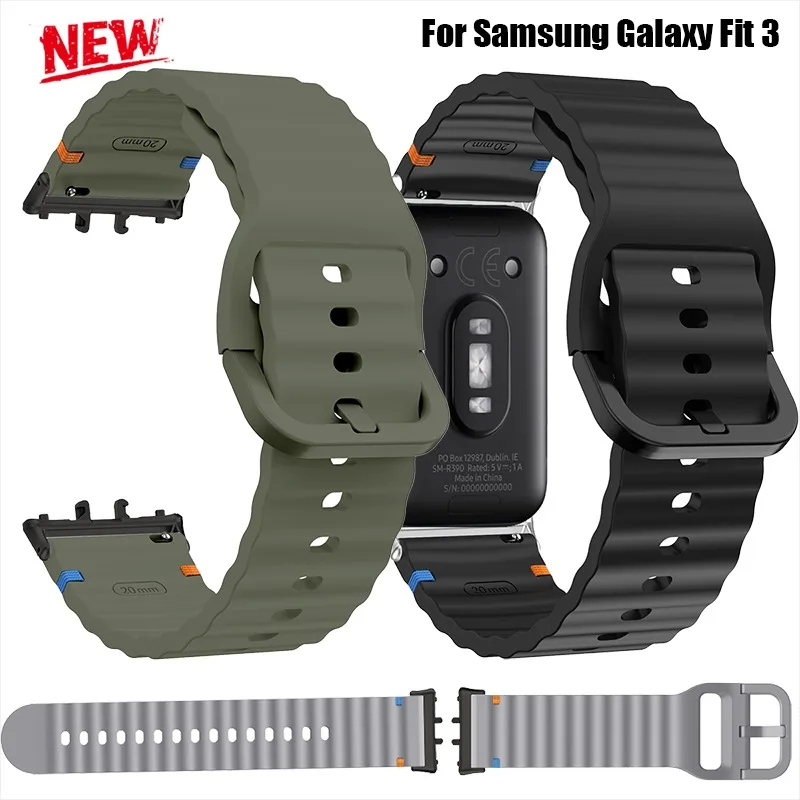 Sportowy silikonowy pasek do Galaxy Fit 3
