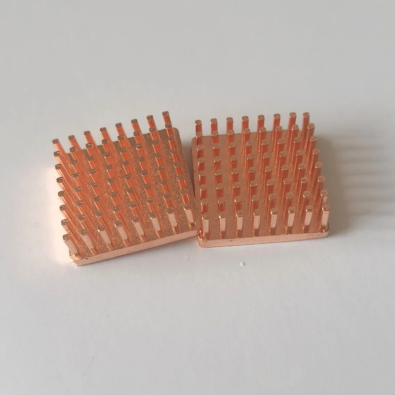 20X20X7mm Small Heatsink Router Overclocking Motherboard Pure Copper Silent GPU Chip Heat Sink Cooling Block