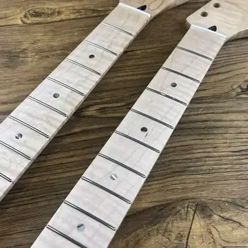 ST/TL 吉他琴頸,硝基漆面,不鏽鋼螺紋,原木色,楓木指板,22品 10 best sales 烤楓木琴頸 Strat - №1