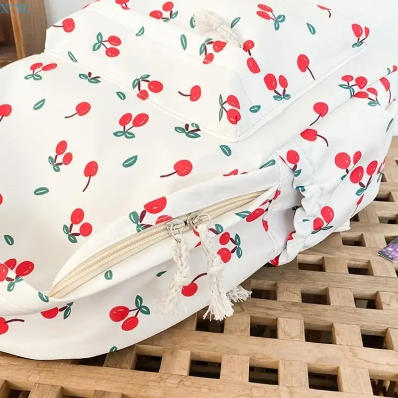 X7XC Practical Japanese Fruit Design Backpack for Shopping and Outdoor Activities